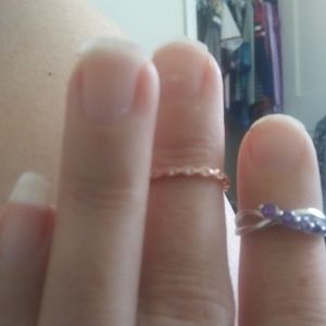 Sterling silver rings